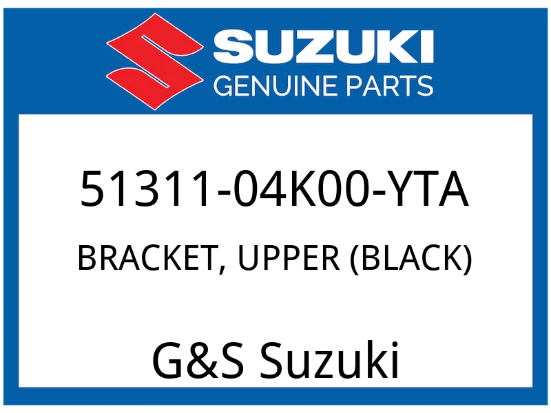 BRACKET,UPPER (BLACK)