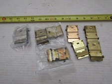 LOT MILITARY BELT BUCKLES BRASS NICKLE