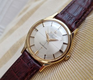 Reloj Automático Omega Constellation Suizo Vintage Oro Macizo 14K Tarta 551