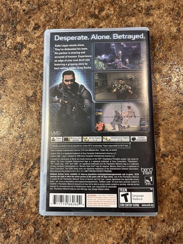 Syphon Filter: Logan's Shadow (Sony PSP, 2007) - Picture 2 of 3