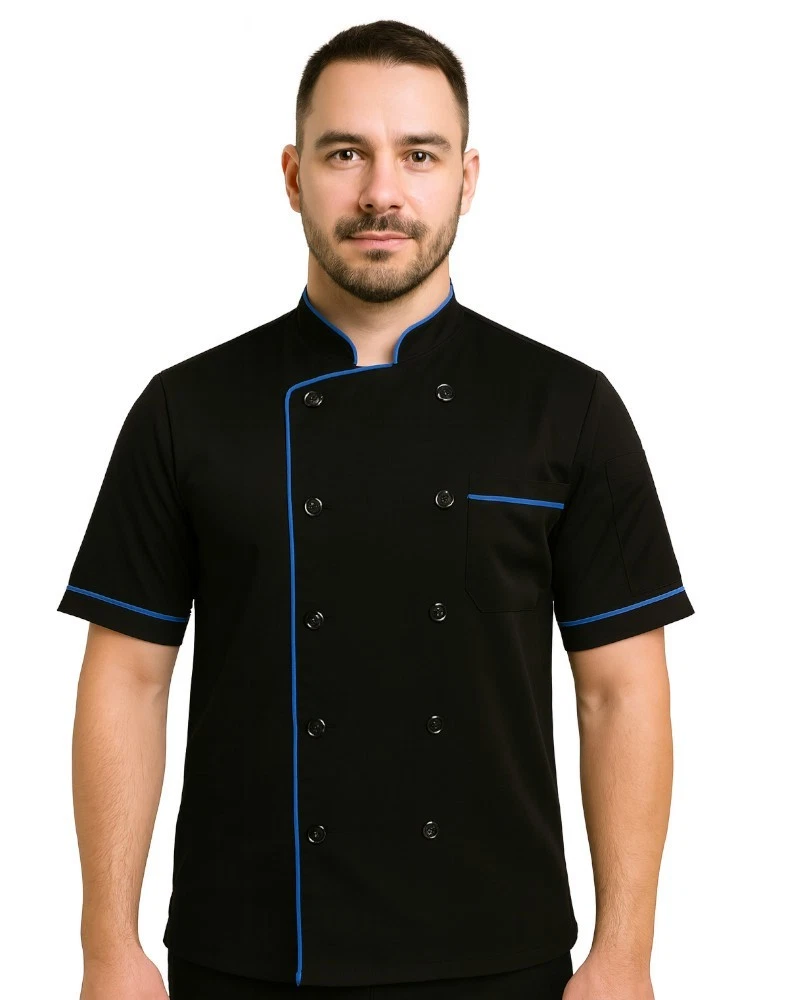 ✨大きい✨US SUPER SIZE DUNGAREES CHEF JACKET Restaurant Chef Coats & Jackets for sale - eBay
