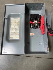 Square D HU363 Safety Switch 100 Amp 600 Vac