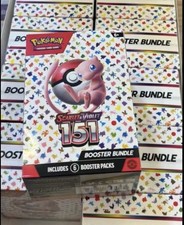 Imagen de 1x Pokémon Pokemon 151 Scarlet Violet Booster Bundle English TCG - SEALED USA