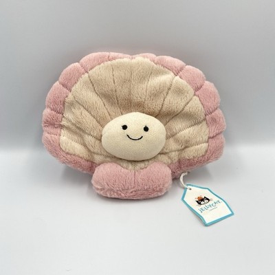 Jellycat Clemmie Muschel weiches Plüsch neu mit Etikett selten