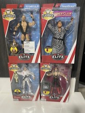 WWE Elite Lot 4 Flashback Yokozuna Syxx Austin Steamboat Figure Wrestling