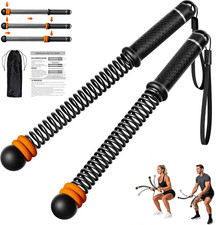 Adjustable Ropeless Battle Ropes, Portable Cordless Battle Ropes for Home Gym, W