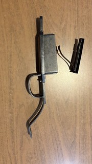 Japanese Type 99 Arisaka Bottom Metal. Trigger Guard Magazine Spring Follower