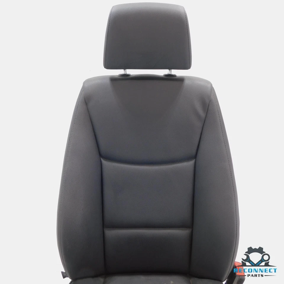 06-15 BMW 328i 335i M3 E90 Conjunto de asiento manual pasajero delantero derecho negro OEM Foto 4 de 4