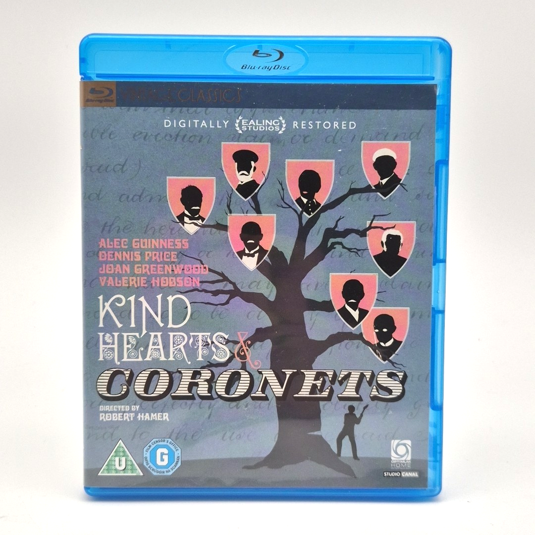 Kind Hearts and Coronets (1949) Blu-ray Alec Guinness Classic Ealing Comedy
