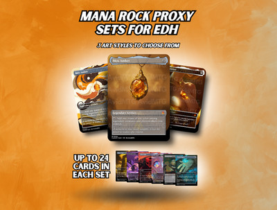 Mana Rocks Set - Custom Card Bundle