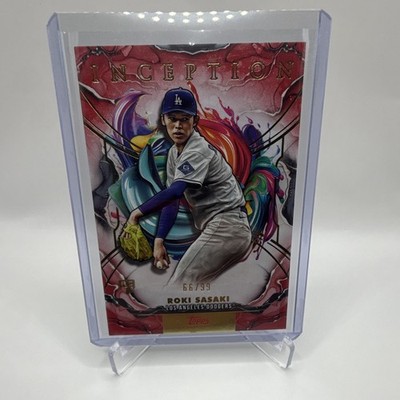 Topps Inception 2025 Roki Sasaki Los Angeles Dodgers #19 Serial #66/99