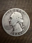 1944-S  Washington 90% Silver Quarter