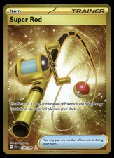 Pokemon Cards Super Rod 276/193 Holo Paldea Evolved Hyper Rare NM