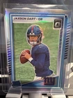 Jaxson Dart 2025 Donruss Optic Rated Rookie Holo Silver Prizm #273 RC NY Giants