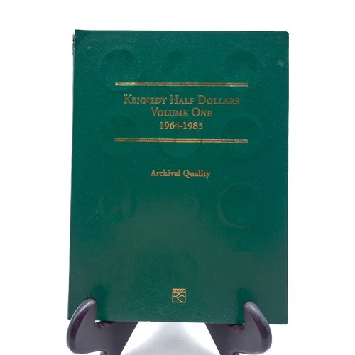 Kennedy Half Dollar Collection 1971–1985 Album 28 Coins BU Toned Set