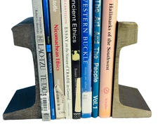 Original Denver & Rio Grande Western Railroad Track Bookends – Authentic D&RGW