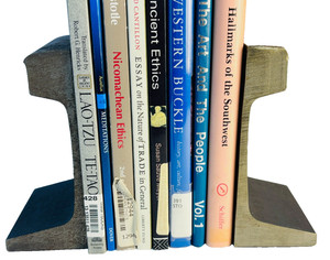 Original Denver & Rio Grande Western Railroad Track Bookends – Authentic D&RGW