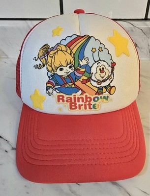 Rainbow Brite Trucker Hat Red adjustable back NWT  80s Giftable Twink Starlite