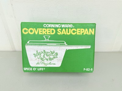 Vtg Corning Ware Spice O Life P-82-8 1 1/2 Pt Covered Saucepan Pot New In Sealed