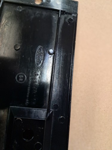 1976 Lincoln continental towncar underdash cover trim antenna control bezel READ - Picture 11 of 15