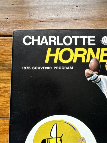 Charlotte Hornets 1975 Souvenir Program September 6, 1975 Vs. Philadelphia Bell - Picture 2 of 8