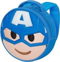 Gadget - Marvel: Karactermania - Captain America - Cute Send (Zainetto Emoji) -D