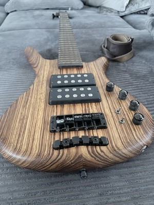 Warwick Corvette $$ Ltd. 5 String Zebranon Bass limitiert auf 30 Stück 