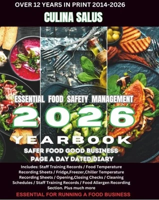 Culina Salus | Essential Food Safety Management 2026 Yearbook | SFBB