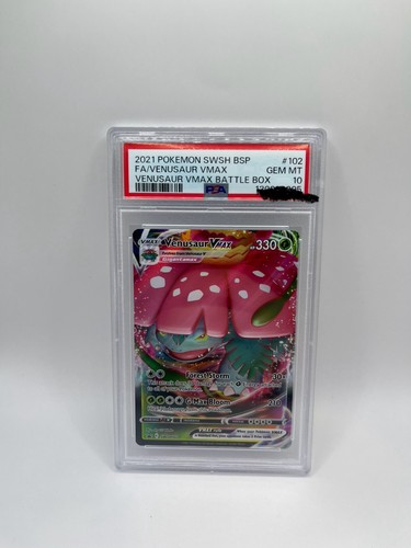 Venusaur VMAX graded PSA 10 for sale on eBay