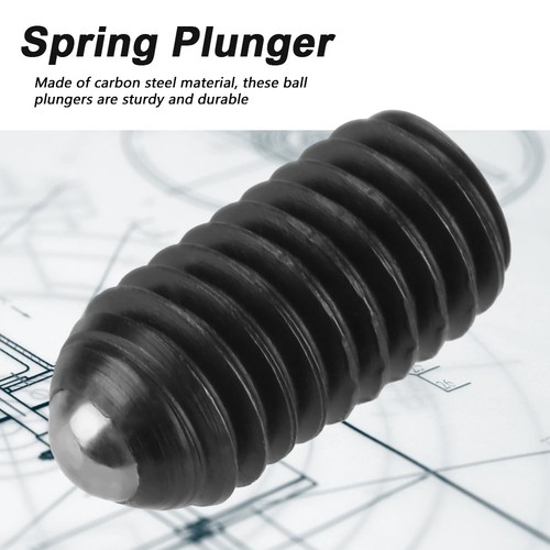 10pcs M8 Carbon Steel Wave Ball Screws, Spring Plunger Set, Hexagonal Socket Ball Plunger (M8 12) ((M812)) : Buy Online at Best Price in KSA - Souq is now