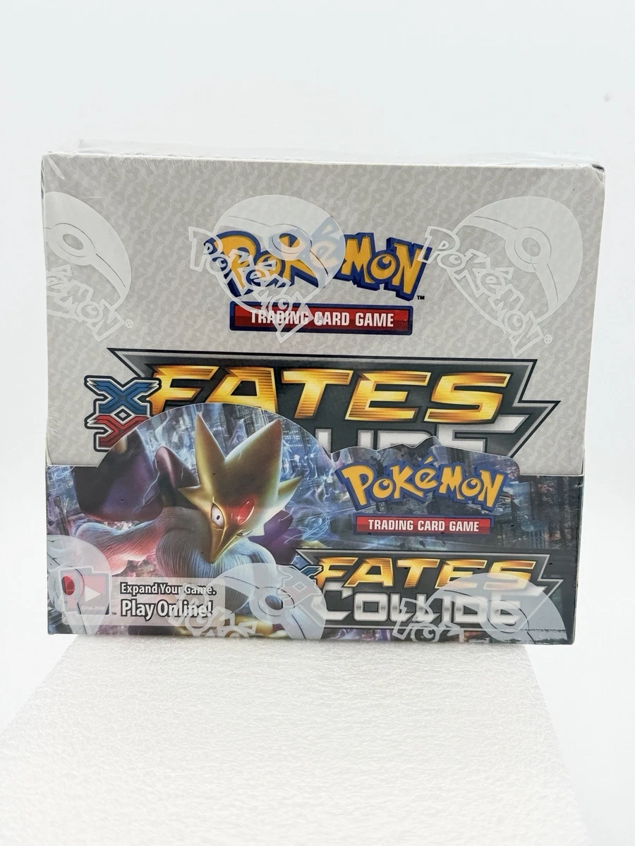 fates collide booster box ebay Pokemon TCG - XY Fates Collide Booster Pack Box FACTORY SEALED!! (MINT!!)
