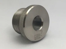 5/8-24 to 3/4 NPT NAPA4003 - Titanium Fitting Filter - Plumbing Adapter