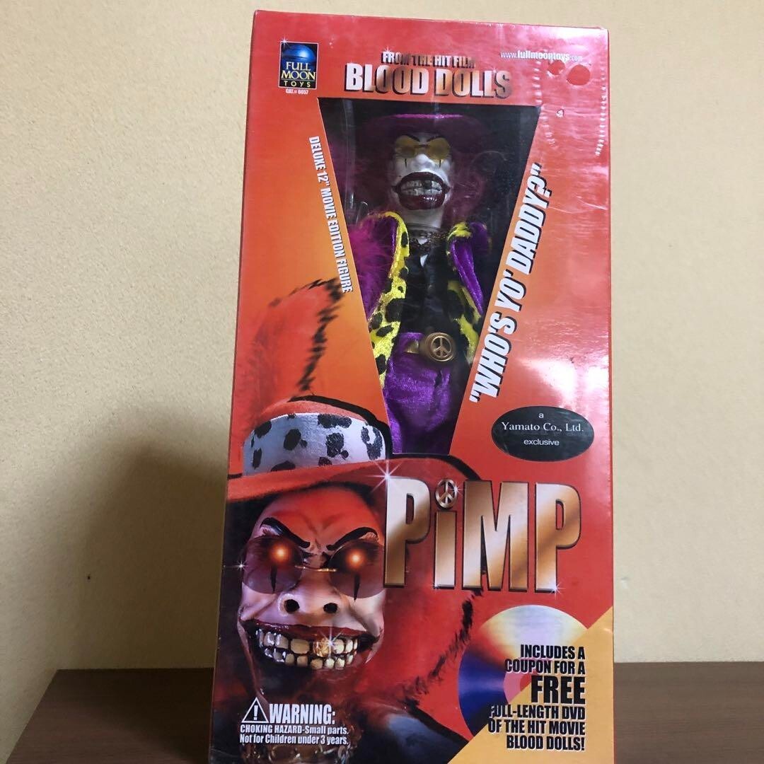 【激レア】FROM THE HIT FILM BLOOD DOLLS「PiMP」 Full Moon Blood Dolls Pimp Deluxe 12 Inch Movie Edition Doll