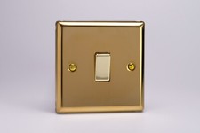 Varilight Victorian Brass Rocker Toggle Light Switches, USB Plug Sockets & More!