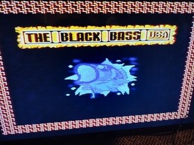 The Black Bass Nintendo NES Game Cartridge Fishing