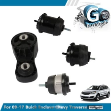 4PCS Motor & Trans Mount Set For 2009-2017 Chevy Traverse GMC Acadia 3.6L V6 A/T
