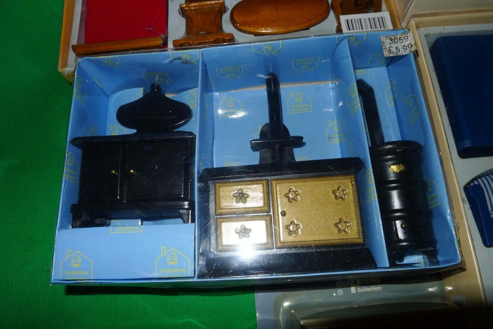 Dolls House furniture bundle clock rocking horse chair NEW Hickleton