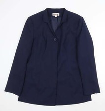 Kaleidoscope Womens Blue Jacket Blazer Size 14