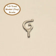 HORSING AROUND Traditional 1:9 Model Scale CENTRE HARNESS TERRET / REIN HOOK