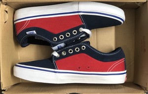 red low pro vans