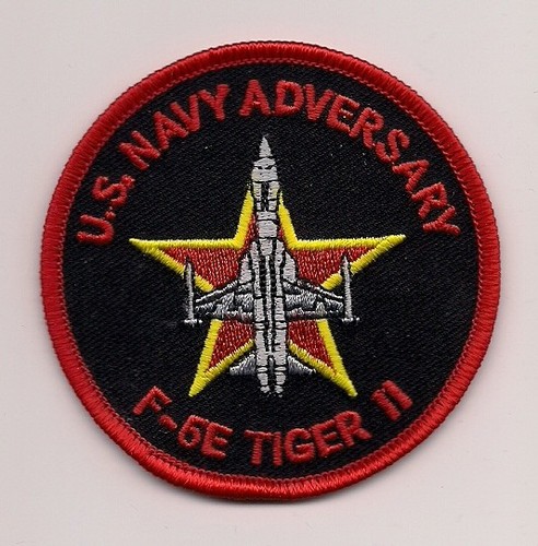 USN VFC-13 ADVERSARY F-5E TIGER II 3 inch patch ADVERSARY FIGHTER COMPOSITE SQN