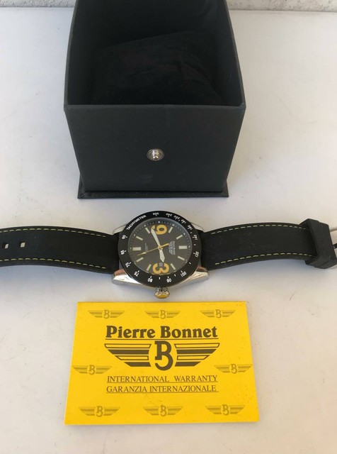 Pierre Bonnet Speed Demon 6330C 40 mm Cassa Acciaio Inossidabile, Cinturino  Acciaio Inossidabile, Orologio da Polso per Uomo for sale online | eBay