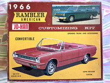 *ULTRA RARE! *ORIGINAL VINTAGE JO-HAN 1966 RAMBLER AMERICAN CONV KIT *COMPLETE!