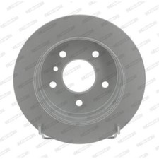 FERODO 2x Bremsscheibe hinten Ø258 mm Voll für Mercedes-Benz A-Klasse W168
