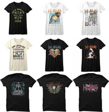 Pre-Sell Def Leppard Rock Music Licensed Ladies Women's T-Shirt