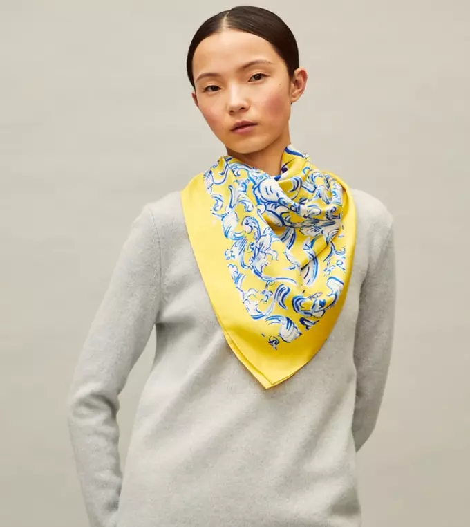 Tory burch hotsell silk scarf
