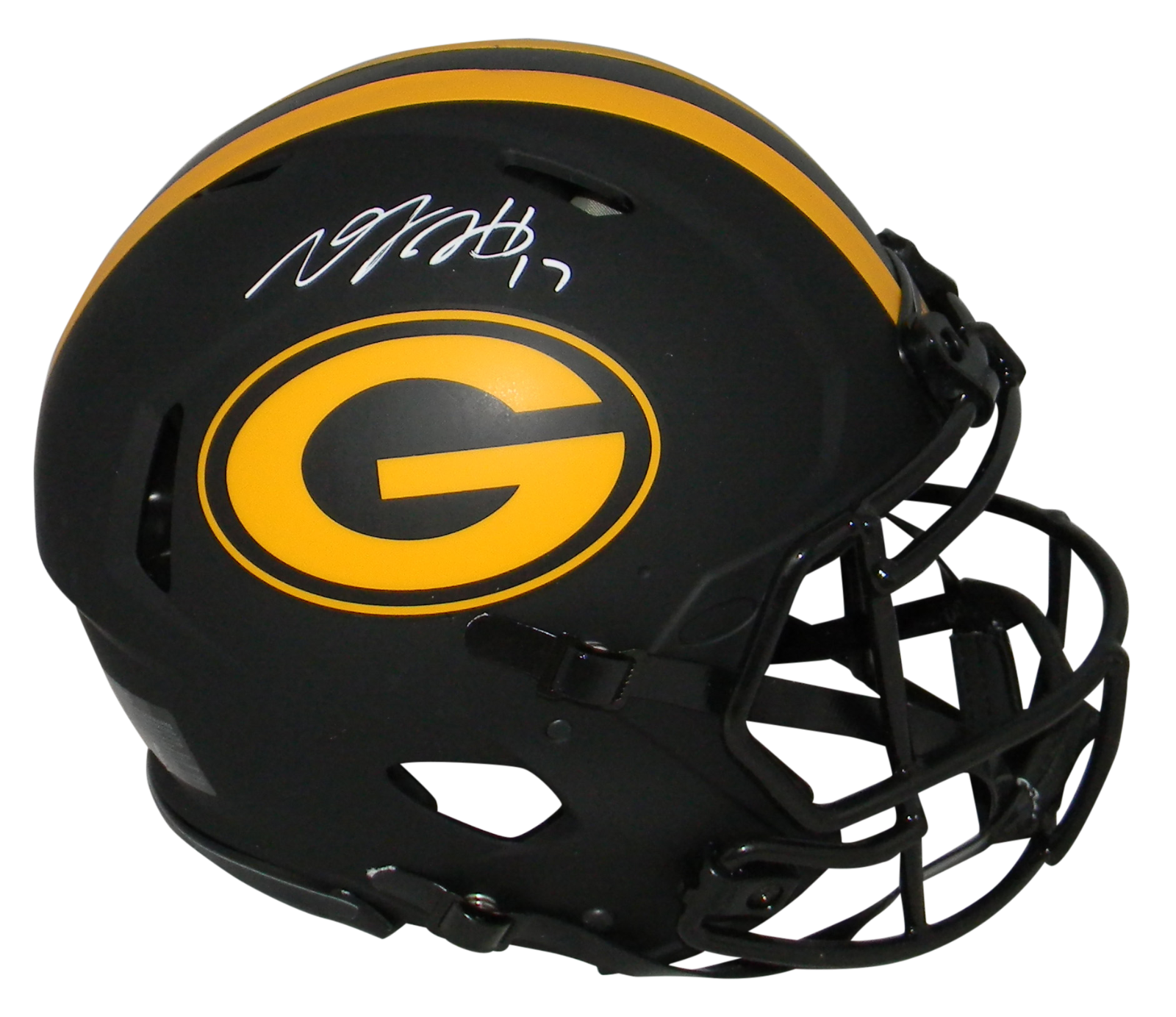 Davante Adams Autographed Signed Green Bay Packers F/S ECLIPSE AUTHENTIC SPEED HELMET JSA 