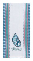 Kay Dee Designs R3277 Beach House Inspirations Shells Embroidered Waffle Tea ... on sale Kay Dee Designs R3277 Beach House Inspirations Shells Embroidered Waffle Tea ... on sale