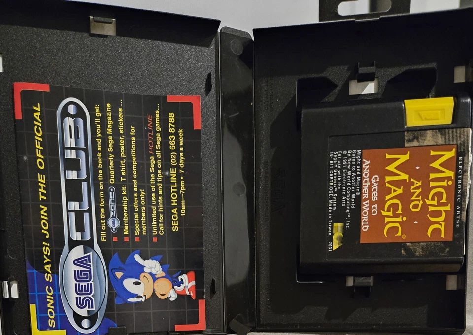 Might And Magic: Gates To Another World + Box - Sega Mega Drive - Free Post - Image 3 of 4