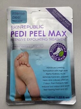 SKIN REPUBLIC PEDI PEEL MAX / INTENSIVE EXFOLIATING TREATMENT BIODEGRADABLE